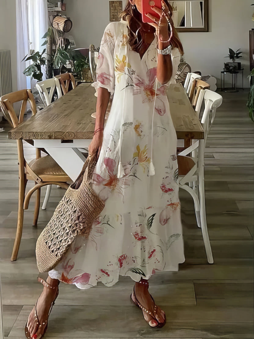 Diana™ - Vestido Boho con Cobertura para el Abdomen