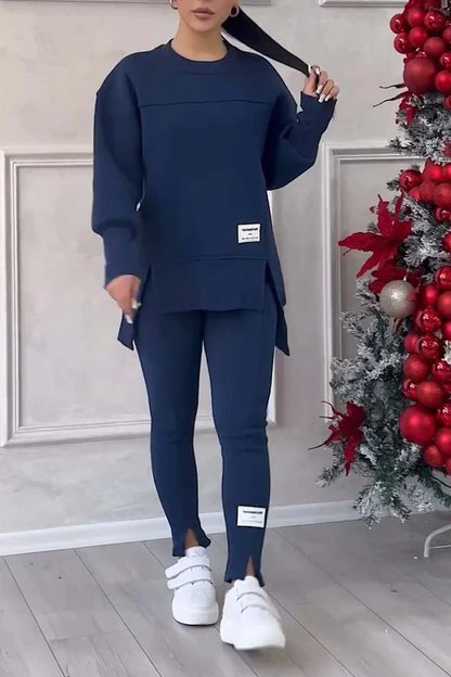 Conjunto Deportivo de Sueter y Leggings Deportivos para Mujer