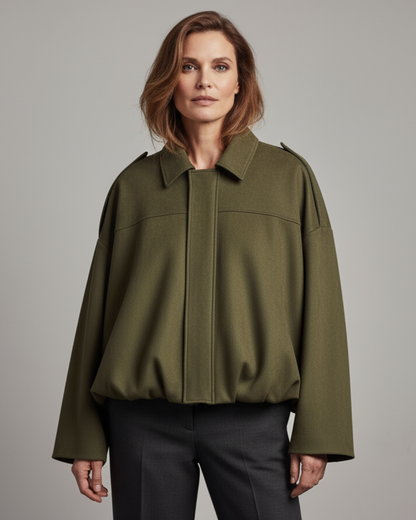 Chaqueta Suede Piloto de Mujer