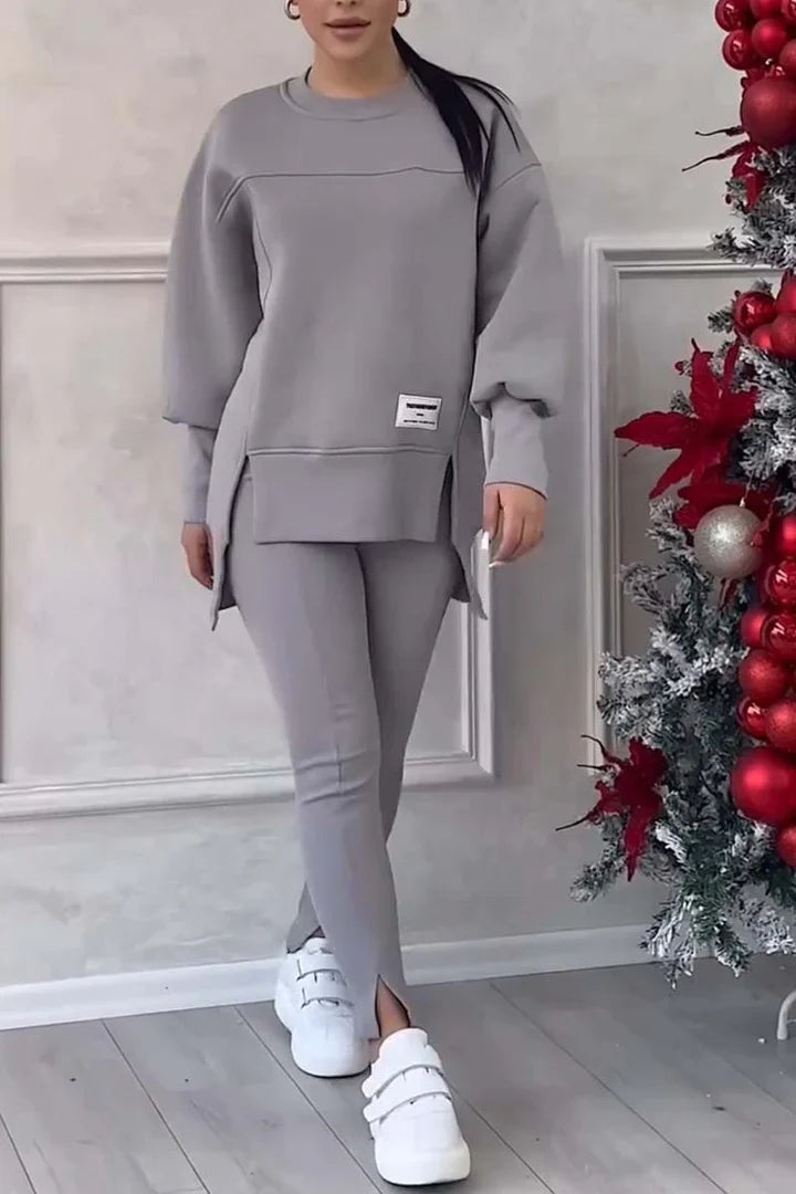 Conjunto Deportivo de Sueter y Leggings Deportivos para Mujer