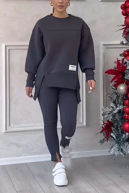 Conjunto Deportivo de Sueter y Leggings Deportivos para Mujer