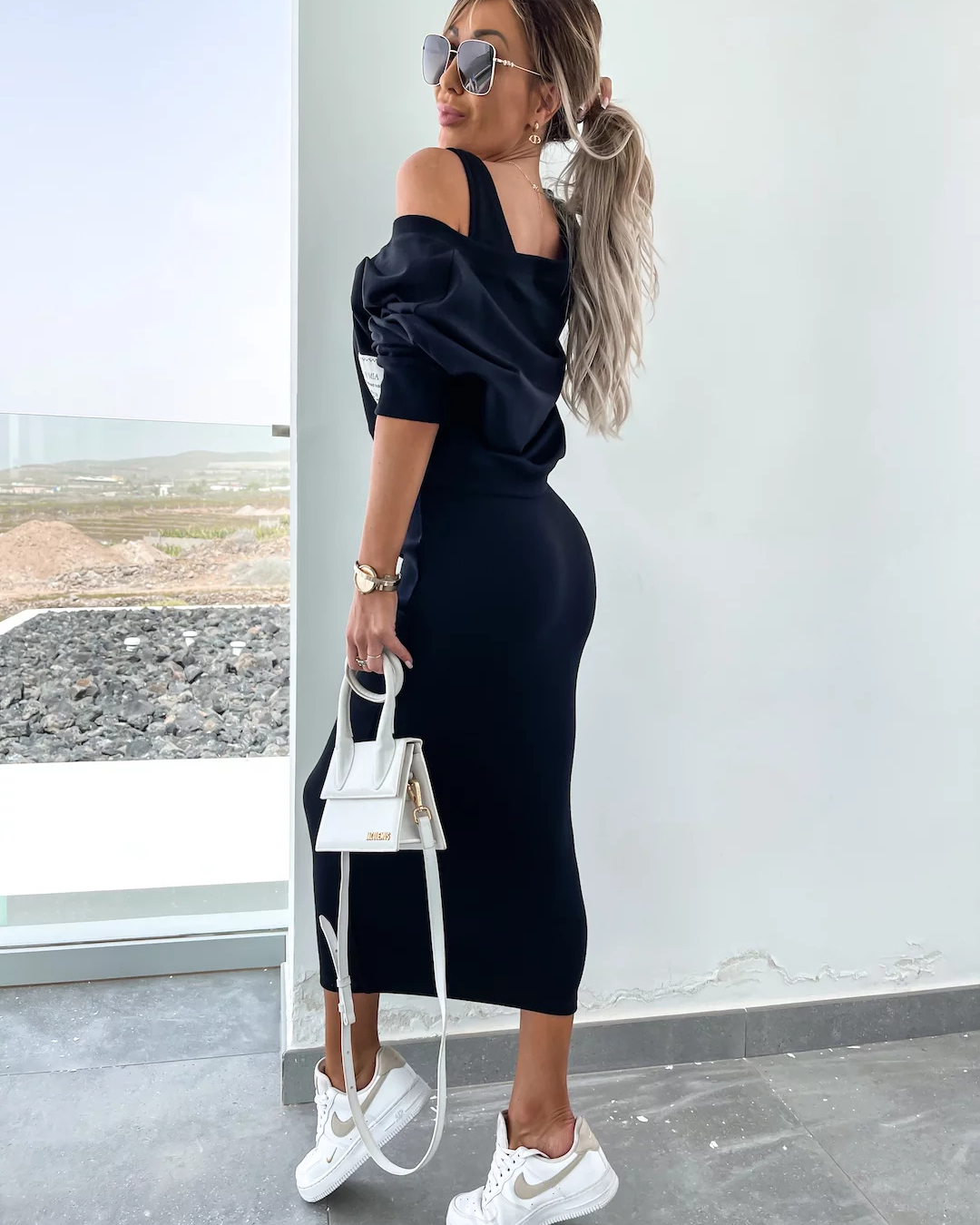 Conjunto de Jersey y Vestido