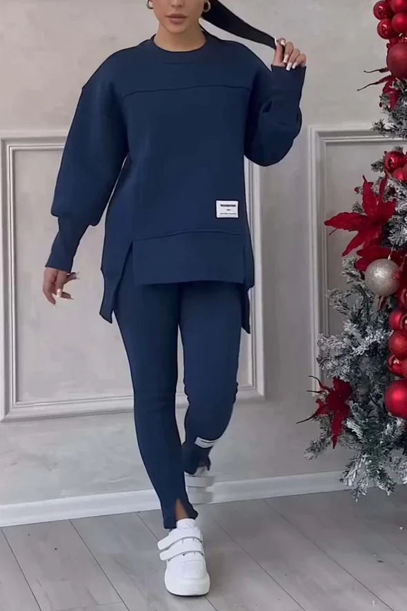 Conjunto Deportivo de Sueter y Leggings Deportivos para Mujer