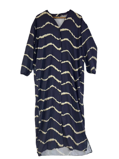 Vestido Bohemio de Rayas y Manga Larga
