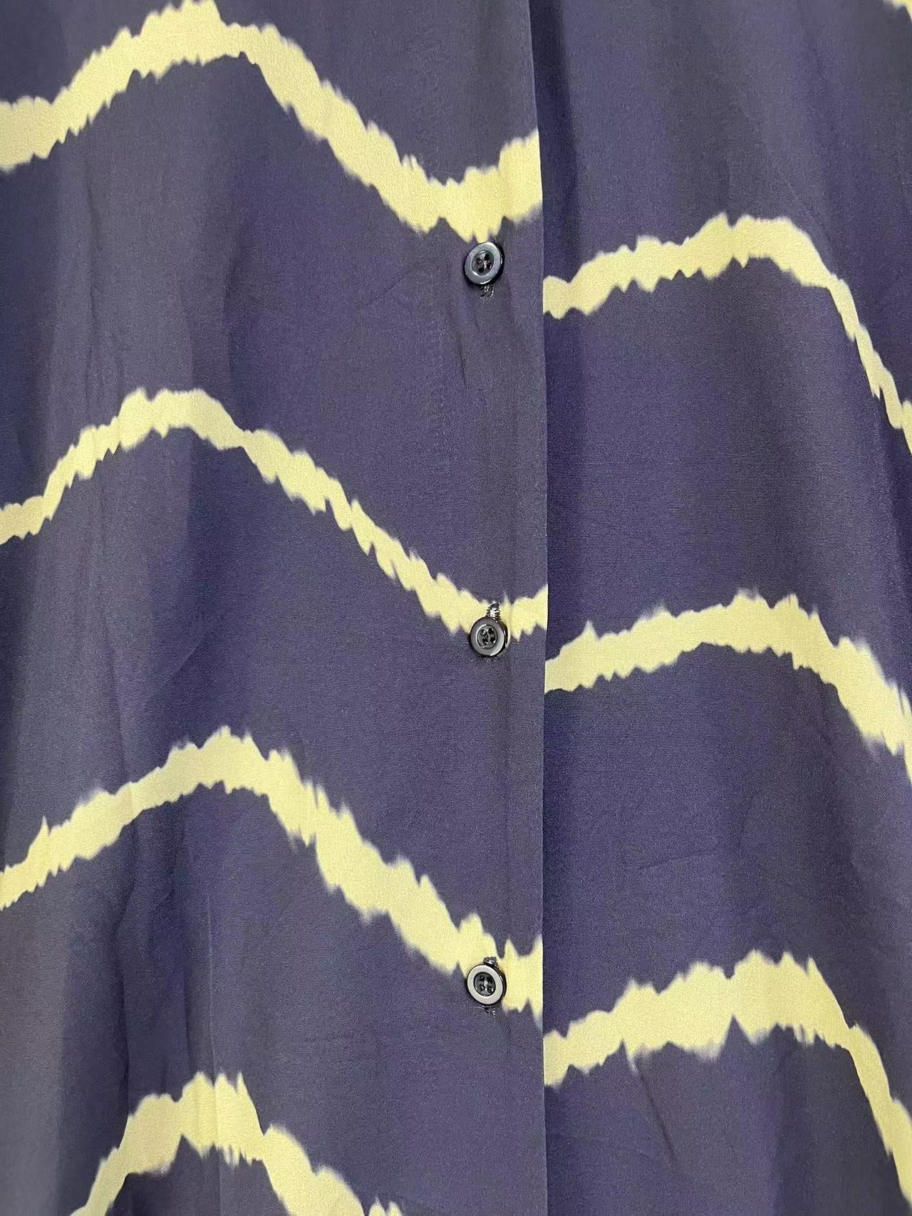 Vestido Bohemio de Rayas y Manga Larga