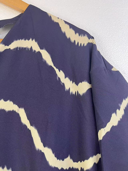 Vestido Bohemio de Rayas y Manga Larga