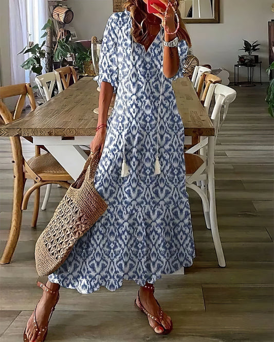 Diana™ - Vestido Boho con Cobertura para el Abdomen