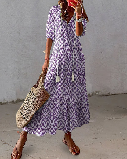 Diana™ - Vestido Boho con Cobertura para el Abdomen