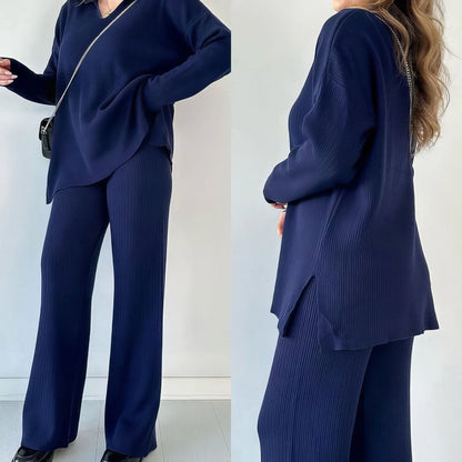 Conjunto para Mujer de Sudadera y Sueter Holgado
