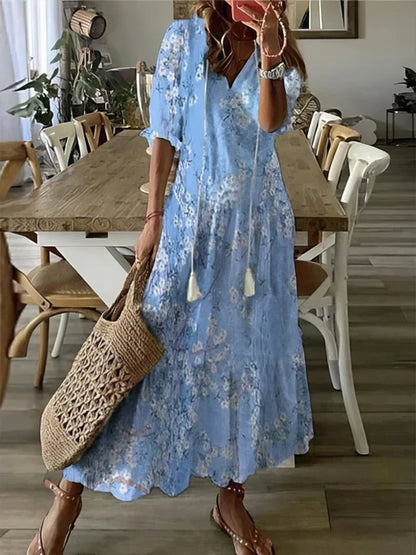 Diana™ - Vestido Boho con Cobertura para el Abdomen