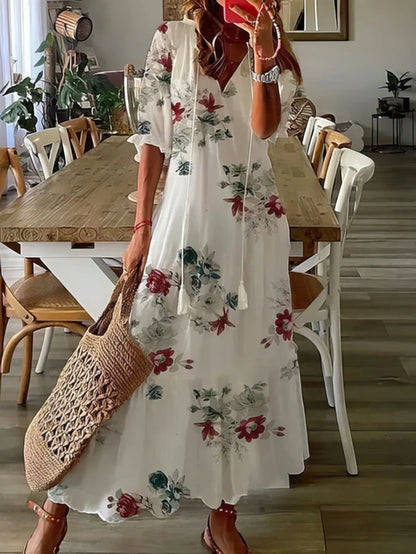 Diana™ - Vestido Boho con Cobertura para el Abdomen