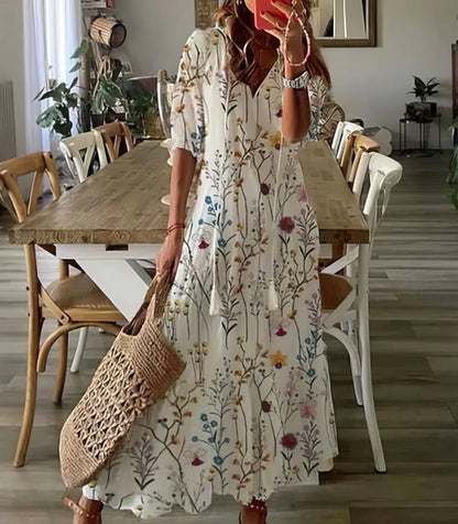 Diana™ - Vestido Boho con Cobertura para el Abdomen